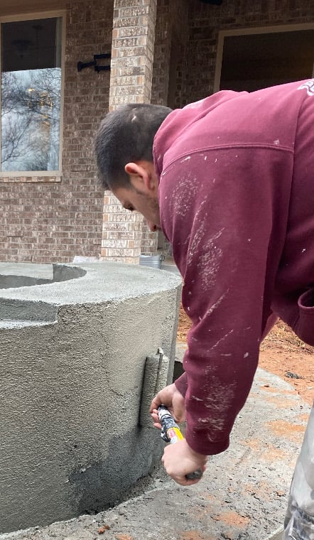 Popped Pool Shell Weepers, Efflorescence, and other Concrete Pool Shell Problems