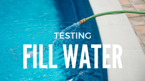test fill water