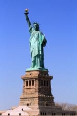 Statue of Liberty, oxidized copper, copper oxidation, green copper