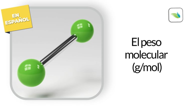 el peso molecular y el mol