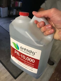 PR-10,000 old school, old orenda, PR-10000, phosphate remover, pool phosphate remover