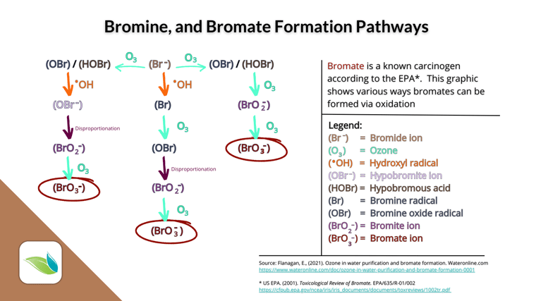 bromine and bromate byproducts