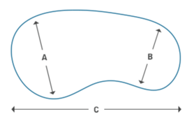 kidney shaped pool volume