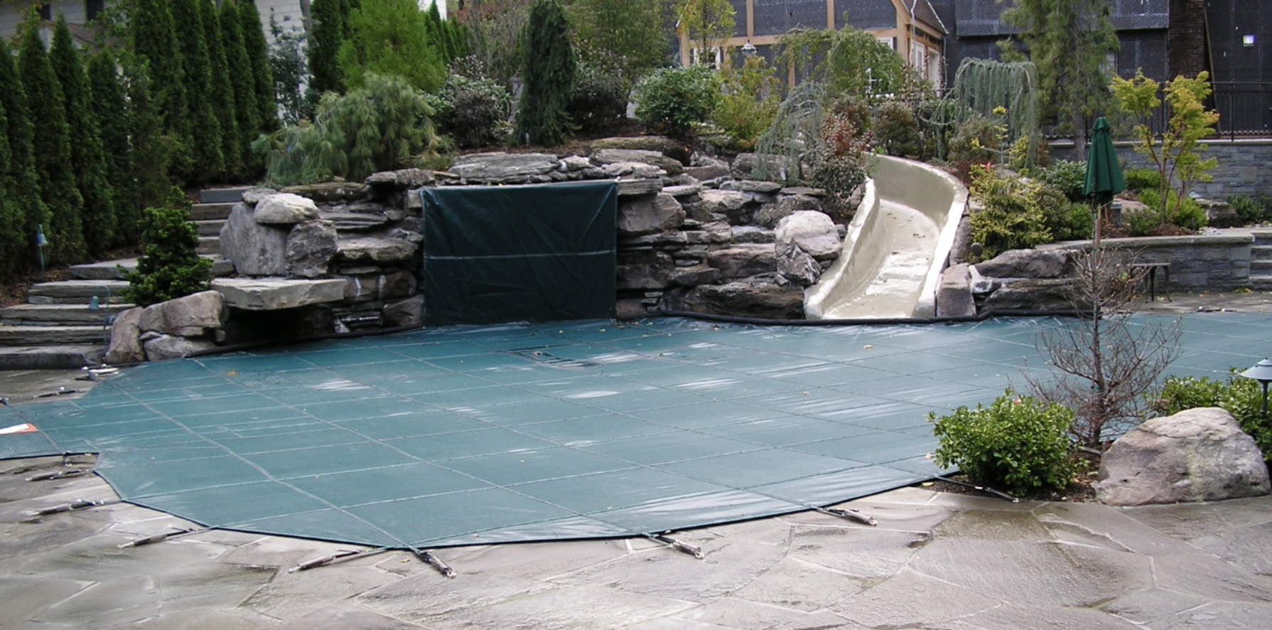 meyco cover, rugged mesh pool cover, mesh pool safety cover