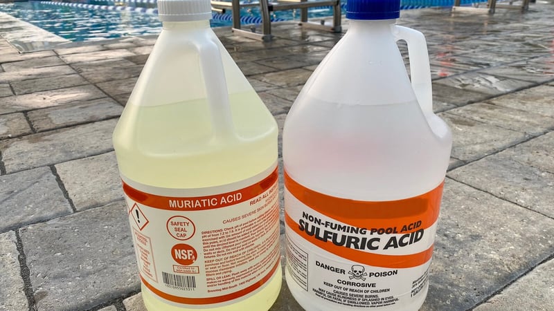 muriatic acid vs sulfuric acid