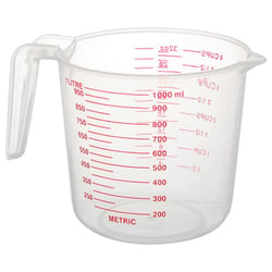 plastic measuring cup