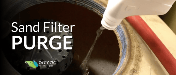 sand filter purge
