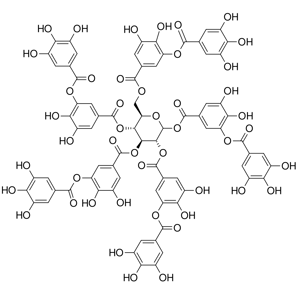 tannin molecule structure