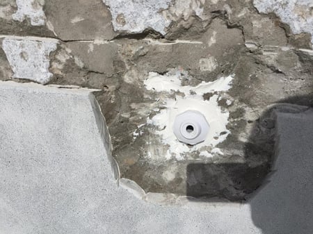 Weepers, Efflorescence, and other Concrete Pool Shell Problems