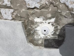 transition zone, pool leak, basecrete, waterproof pool joint