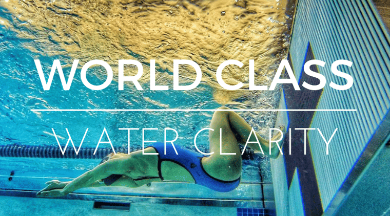 world class water clarity