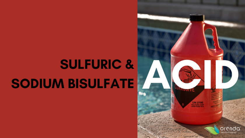 sulfuric acid, sulphuric acid, sodium bisulfate, sulfuric acid pool, difference between muriatic acid and sulfuric acid, sodium bisulfate vs. muriatic acid, sulfates in pool