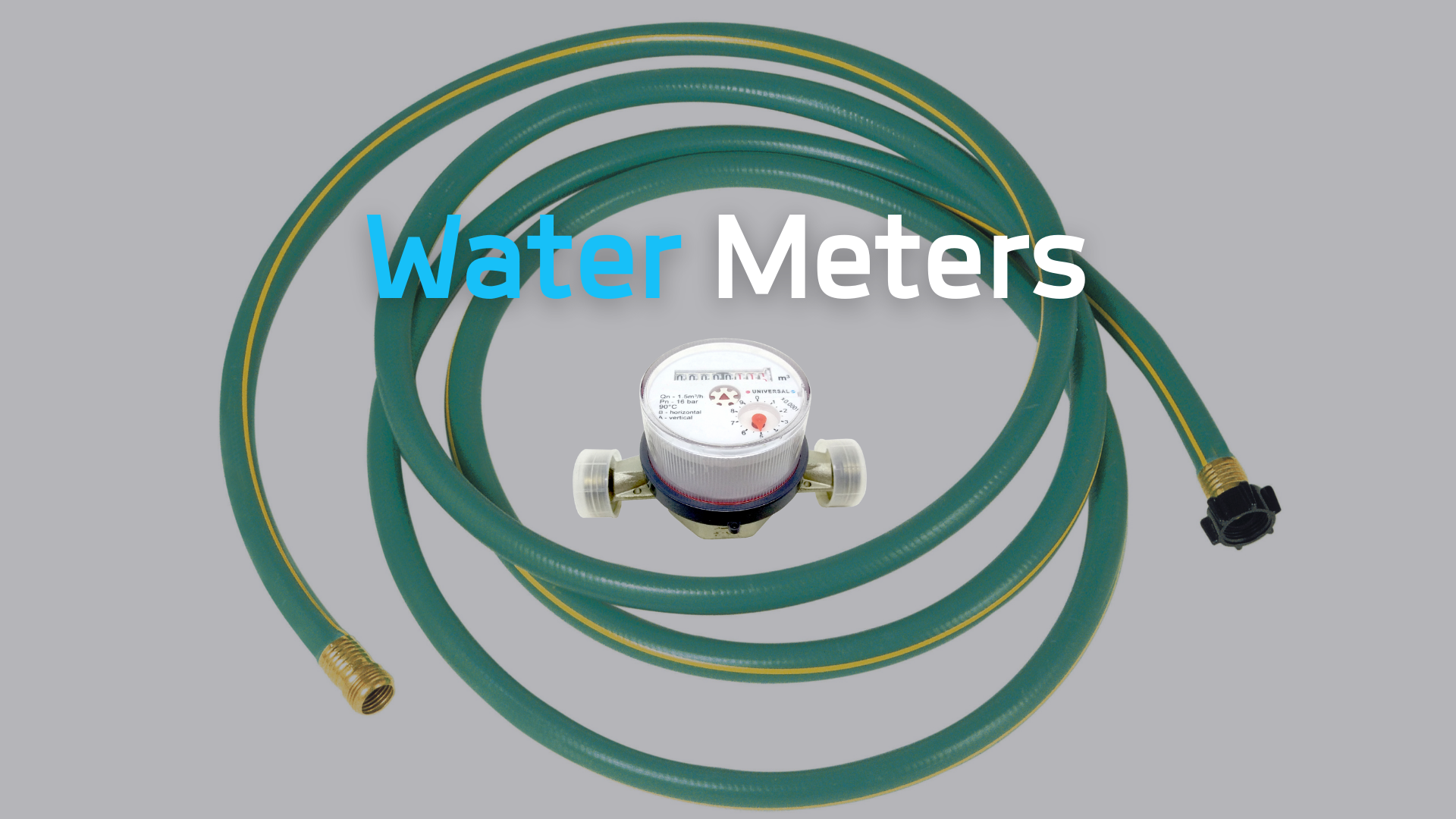 water meter for swimming pool, water meter on hose, swimming pool volume